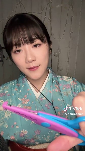 色々な子供はさみの音 ASMR体験