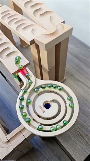 Perfectly Satisfying Marble Run You Can’t Stop Watching 😌