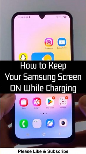 How to Keep Your Samsung Screen On While Charging - Keep Screen Awake on Samsung