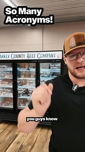 3.1K views · 45 reactions | So. Many. Acronyms. We are a 4th generation cattle ranch building a direct to community beef company! Check us out at www.ParkerCountyBeefCompany.com #beef #ParkerCountyBeef #eatbeef #QualityBeef #Localbeef #UpgradeYourBeef #BetterBeef #EatLocal #LocalIsBetter #QualityFood #TexasBeef #Farm #Ranch #FarmTok #RanchTok #Ranching #Cow #Cows #Cattle | Parker County Beef Company | Facebook