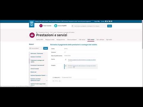 Il modulo SR163 Inps: il modello Inps per l'erogazione delle prestazioni