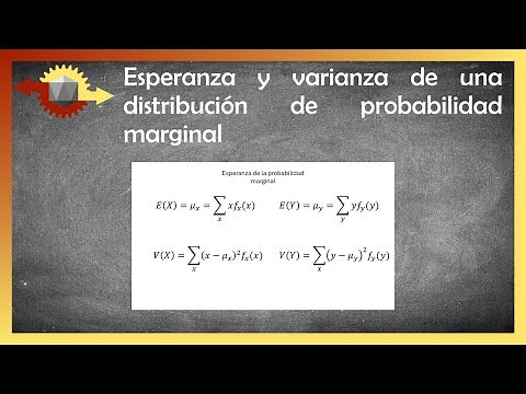 Expectation and Variance of a Marginal Probability Distribution