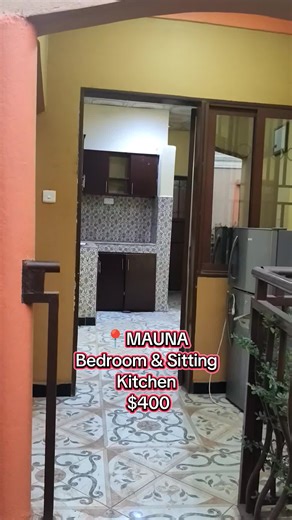 📍 MAUNA Close to darling wisdom 1 Bedroom & Sitting room Kitchen Bathroom AC available and functional Separate power meter Separate water tank Parking space $400 per month 3 months advance payment To schedule viewing, please contact 0925060251 NB: Mandatory viewing fee 30k SSP upon inspection. A commission will be charged from both parties once the deal is closed.