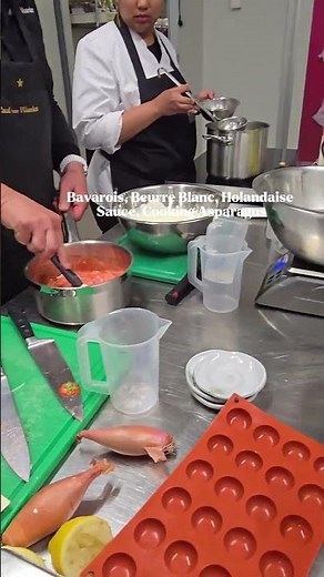 From Sweet to Savory: Exploring Bavarois, Beurre Blanc & Hollandaise #shielapiet #horecaacademie