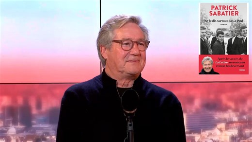 Patrick Sabatier présente son roman autobiographique 'Ne le dis surtout pas à Paul' - RTBF Actus