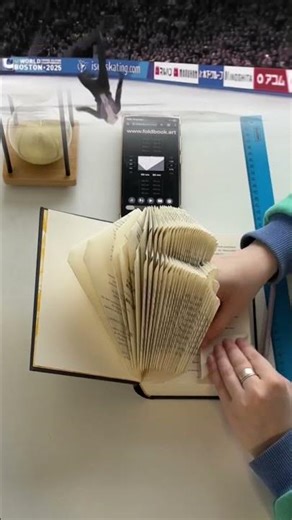 They are so strong 😍😱 @Foldbook-art #olympicgames #foldbook