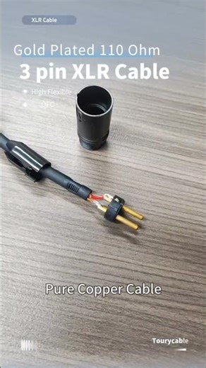 3 Pin DMX Cable 110 Ohm - Tourycable #dmx #dmx512 #dmx #xlr