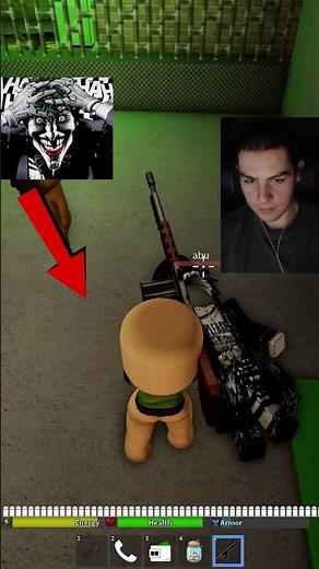 I found the joker in roblox #roblox