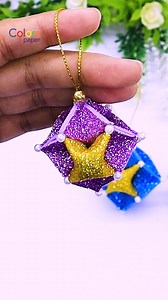 660K views · 8.4K reactions | DIY Christmas Tree OrnamentsXmas Decorations Ideas #christmas #shorts #decor #craft #diy | Colors Paper | Facebook