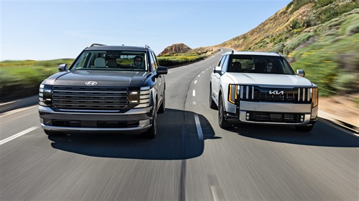 2027 Kia Telluride Hybrid vs. 2026 Hyundai Palisade Hybrid Comparison: Same DNA, Different Personalities