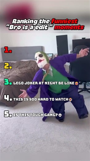 Ranking the funniest "Bro think he is an edit' moment💀#funny #shorts #tiktok
