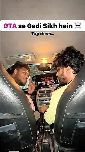 GTA se sikhii hein Chalana gadi 😂… #rishavmalik666 #gta #shorts