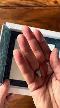 Zickzack-Flip-Box als Kartenbox für Gutscheine mit Produkten von Stampin’ Up!®