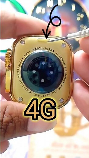 4G Android S9 Ultra Smartwatch ✨💫 #smartwatch #s9ultra #s9ultrasimwatch #s9