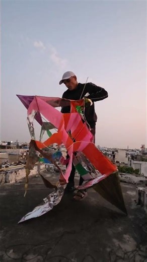 Foldable Hexagonal Box Kite #boxkite #patang #kite #kite #kiteflying