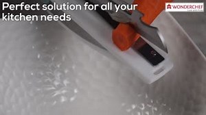 Simple. Smart. Innovative. #Wonderchef Smart Prep 4Pc Tools Set helps you save time and effort; and makes life so much easier. The 6-in-1 smart scissors ensures balancing of food while slicing, chopping, scaling, dicing and peeling a fruit or vegetable. Smart herb cutter can snip fresh herbs while retaining flavourful oils that are essential. Smart #grater can shred cheese, grate carrots or ginger and is ideal for zesting citrus. Smart #peeler is designed to peel fruits, vegetables and can even 