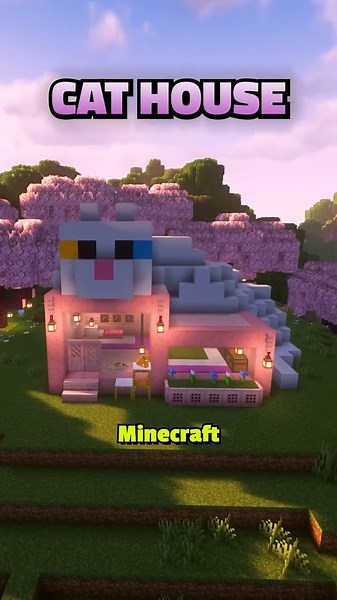 Minecraft Cat House 🐱🏠 | Cute & Cozy Build Tutorial for Your Pet!