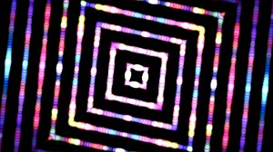 Download Loop of multicolored kaleidoscopic hypnotic dynamic background for free