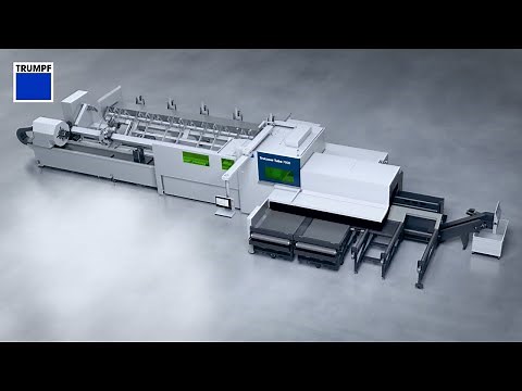 TRUMPF laser tube cutting: TruLaser Tube 7000 fiber open machine design
