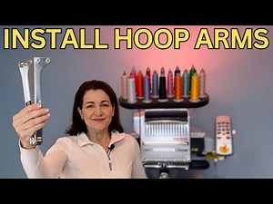 Installing your Hoop Arms Correctly on your Melco Embroidery Machine