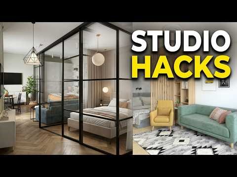 GENIUS Layout HACKS For Tiny Apartments -STEAL THESE NOW!