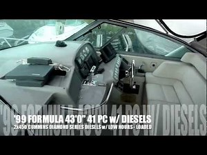 Formula 41 PC 43-foot w CUMMINS DIESELS - Boats International