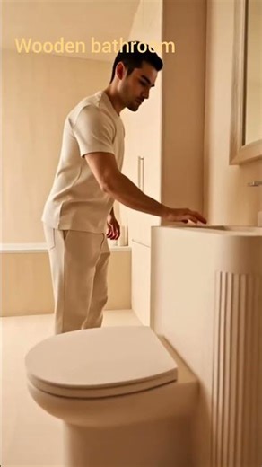 Entering Impossible Bathrooms 😱✨ #shorts #ai #viral