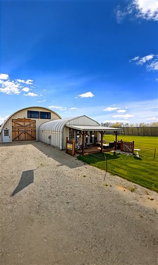 Beautiful Quonset 😍 | Log Cabin