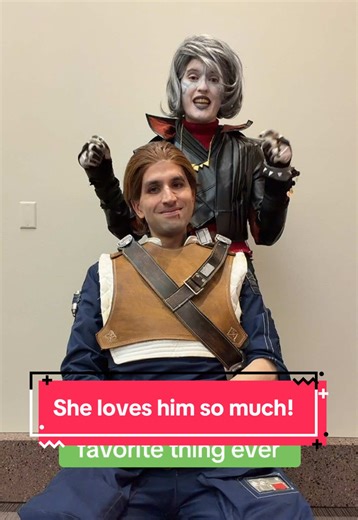 @Coolspot88 Merrin may be a little obsessed with Cal! #merrin #calkestis #starwars #jedisurvivor #cosplay