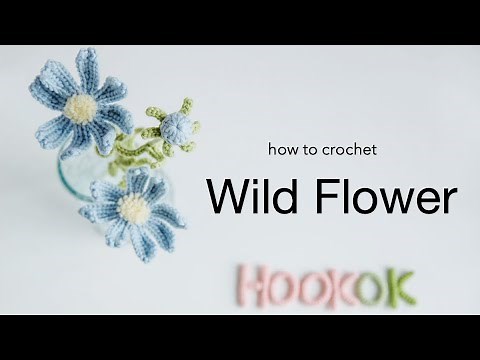 [free pattern] How to Crochet Wild Flower