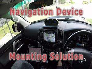 Tablet Holder for your 4WD. Installing an iPad tablet in my 4WD using the RAM Floor Mount
