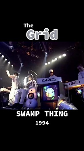 The Grid Swamp Thing Performance on Top of the Pops 1994