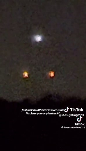 UFO Sightings Over Duke Nuclear Plant in NC