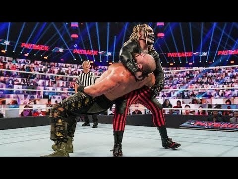Roman Reigns vs "The fiend" Bray Wyatt vs Braun Strowman - PayBack 2020 Highlights