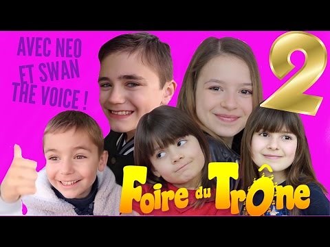 Lévanah et Néo ENSEMBLE ! A la Foire du Trône, avec la MAMAN MYSTERE Swan The Voice ! Partie 2 !