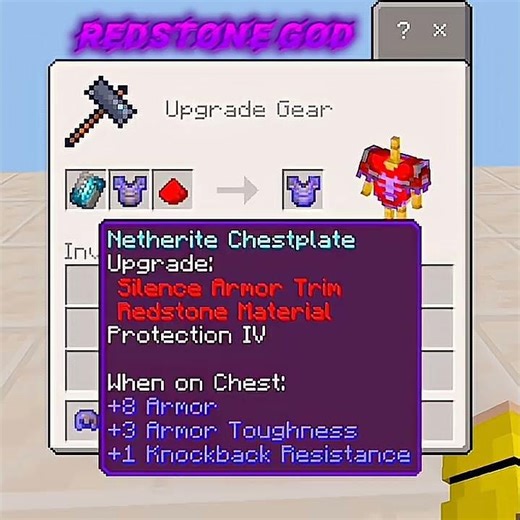 how to make senpai spider armor trim to use silence armor trim and Redstone for use SMP and survival