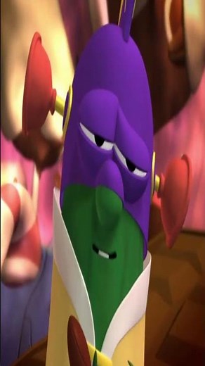 VeggieTales: LarryBoy Gets Tempted By Chocolate
