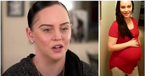 Surrogate mom delivers twins for married couple not realizing one of the babies is her biological son