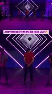 1.3M views · 10K reactions | Jerry KILLED IT with Magic Mike Live  #magicmike #magicmikelive #dancing #dancers #performing | The Talk | Facebook