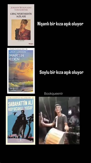 Dostoyevski kızı🍷 | Sizce kime aşık oluyor?? . . . #kuyucaklıyusuf #martineden #gençwertherinacıları #geothe #sabahatti̇nali̇ #jacklondon #yusuf #martin... | Instagram