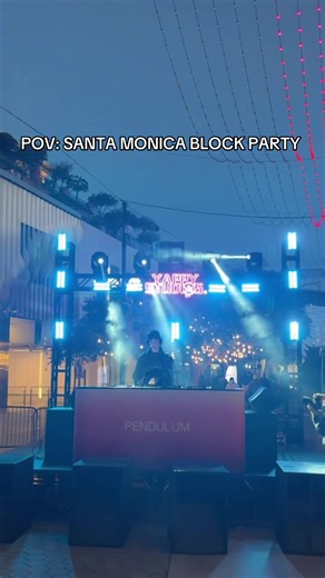 Exploring the Santa Monica Block Party