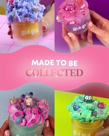 Gui Gui - New Gui Slime Release - Clear, Gloss, Cloud & Butter!
