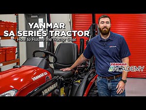 Yanmar SA Series Tractors Seat Rotation