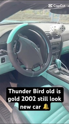 Thunder Bird old is gold 2002 look like still new car #automobile #tbird #thunderbird #car #shorts