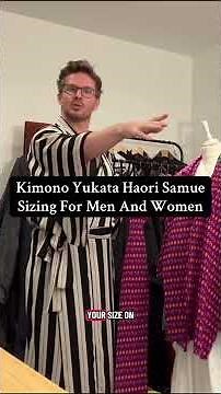 👘 Kimono Sizing! Get Your Size Right When You Make Your Yukata, Haori, Samue Or Othe Japanese Gear