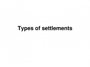 PPT - Types of settlements PowerPoint Presentation, free download - ID:9560025