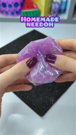 how to make needoh squishy ✨ #squishy #fidget #diy #craft #shorts