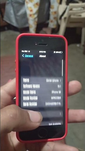 iphone se 1st generation on ios 15.1