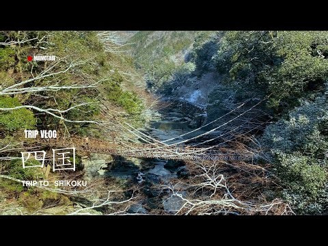【四国vlog】自然を巡る3泊4日旅⛰️