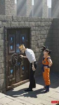 Venom Traps Goku & King in a Maze! 🧩🔥#Narrox#shorts#story